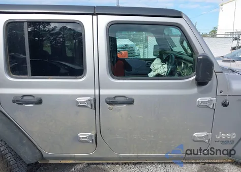 2021 Jeep Wrangler Unlimited Sport Rhd 4X4 z USA, uszkodzony, nr VIN 1C4HJXKN5MW640922